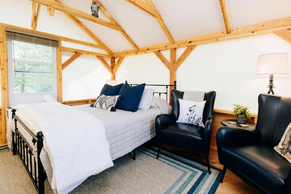 Tent interior